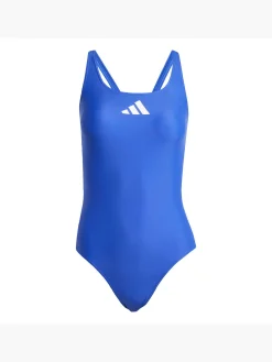 Damen adidas 3 Bar Logo Badeanzug