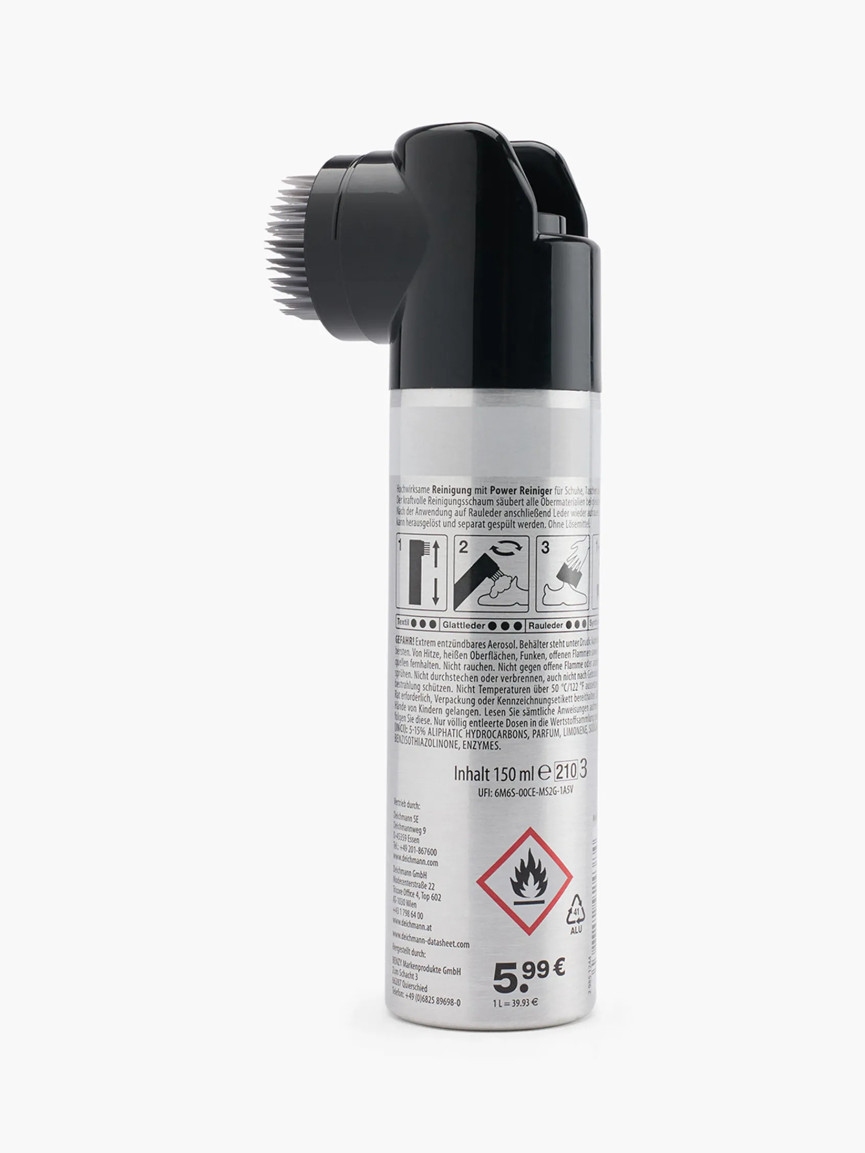 Damen DEICHMANN 125 ml Power Reiniger (1 L = 39,93 €)