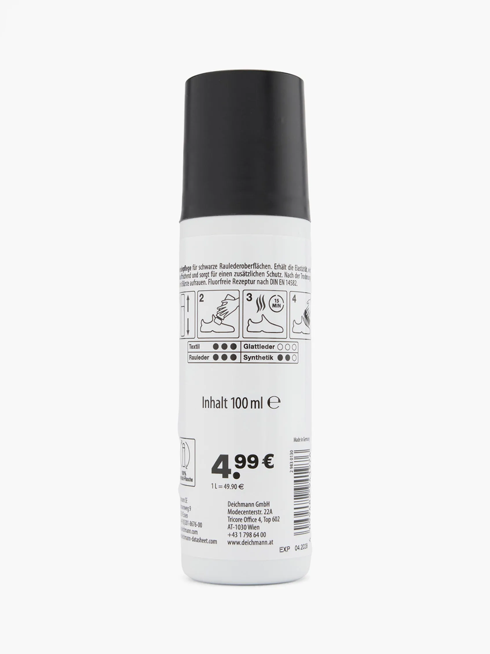 Damen DEICHMANN 100 ml Raulederpflege Lotion (1 L = 49,90€)