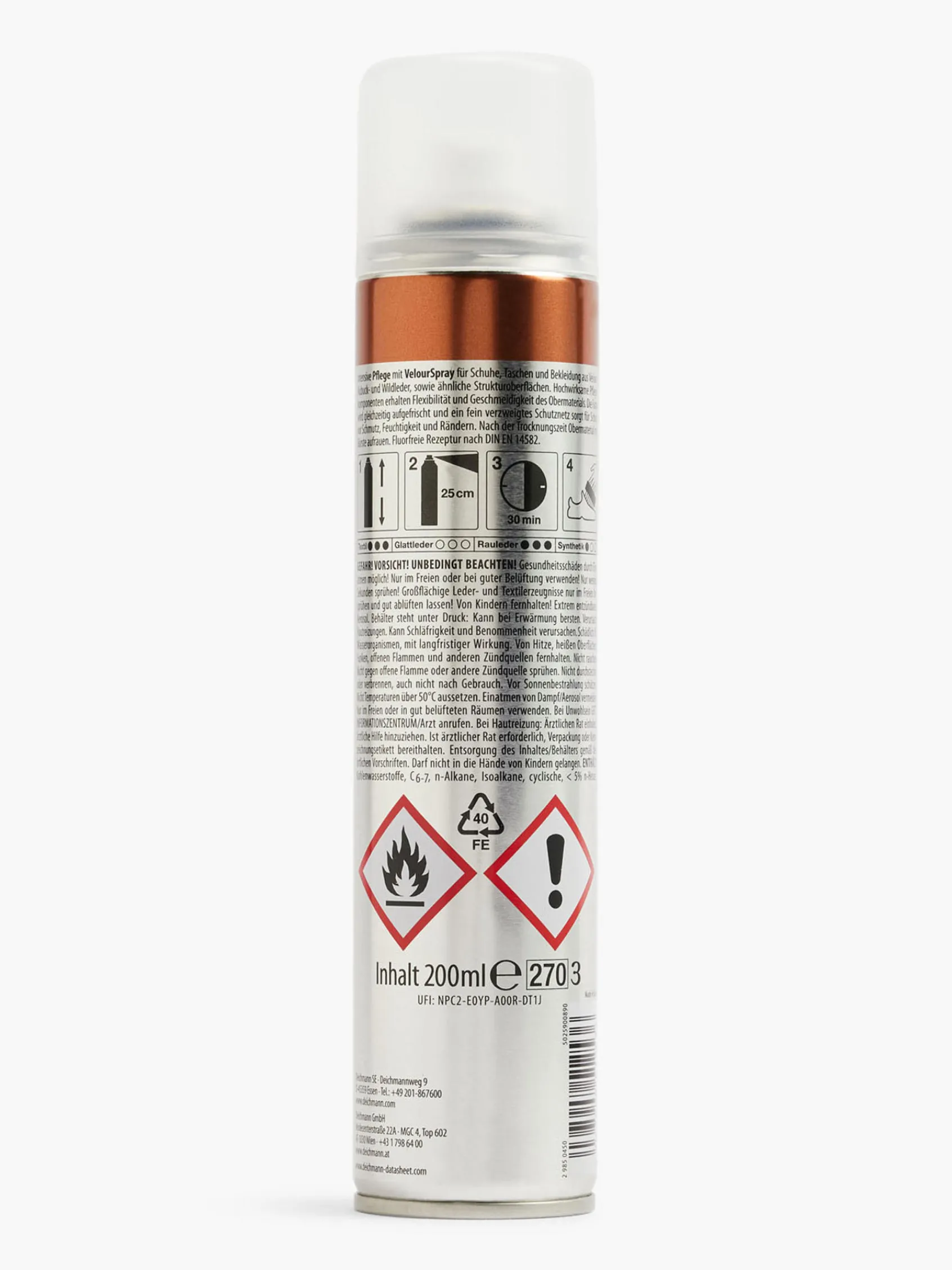 Damen DEICHMANN 200 ml Velour Spray (1 L = 39,95€)