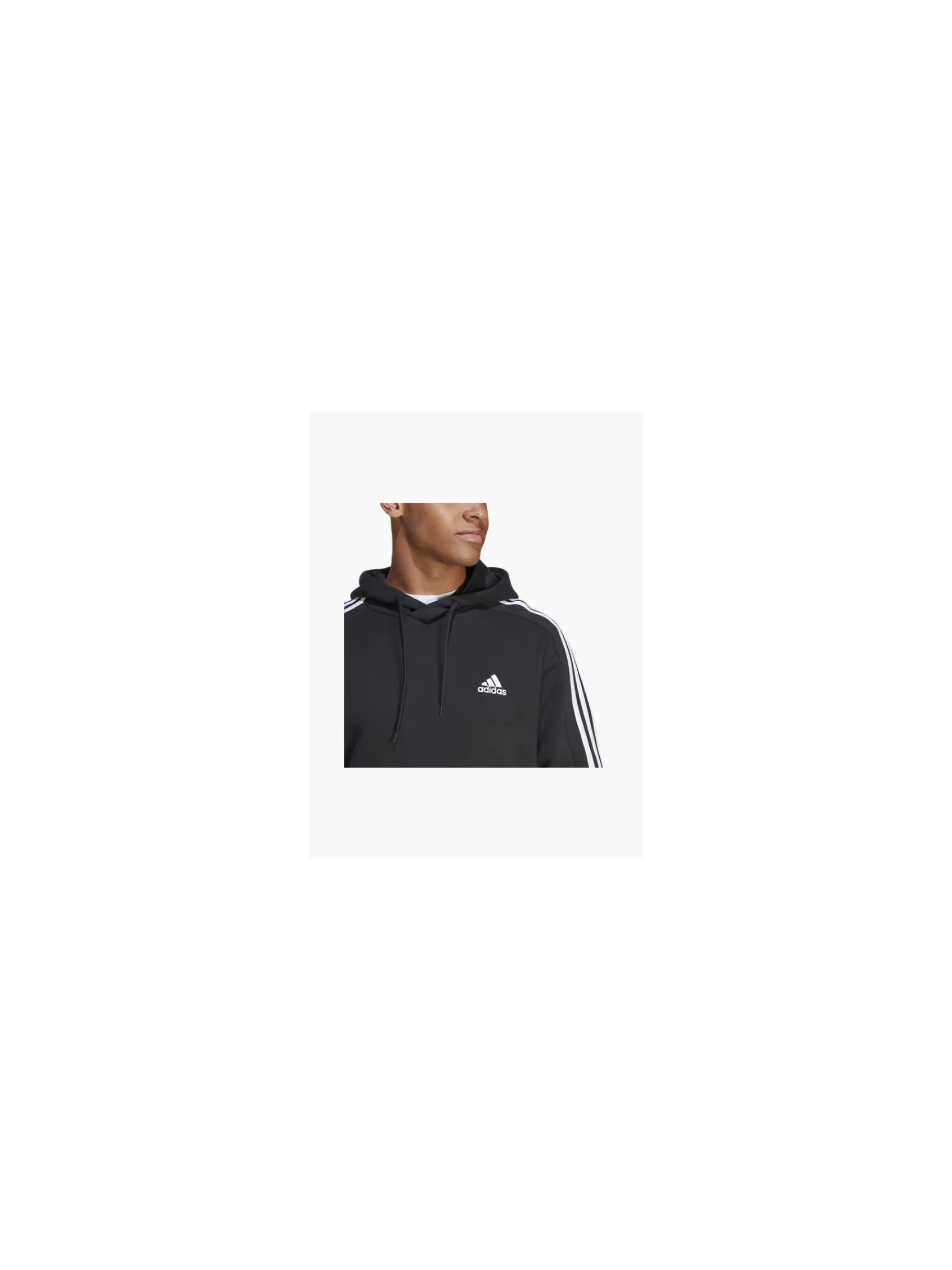 Herren adidas 3 Streifen Essentials Hoodie