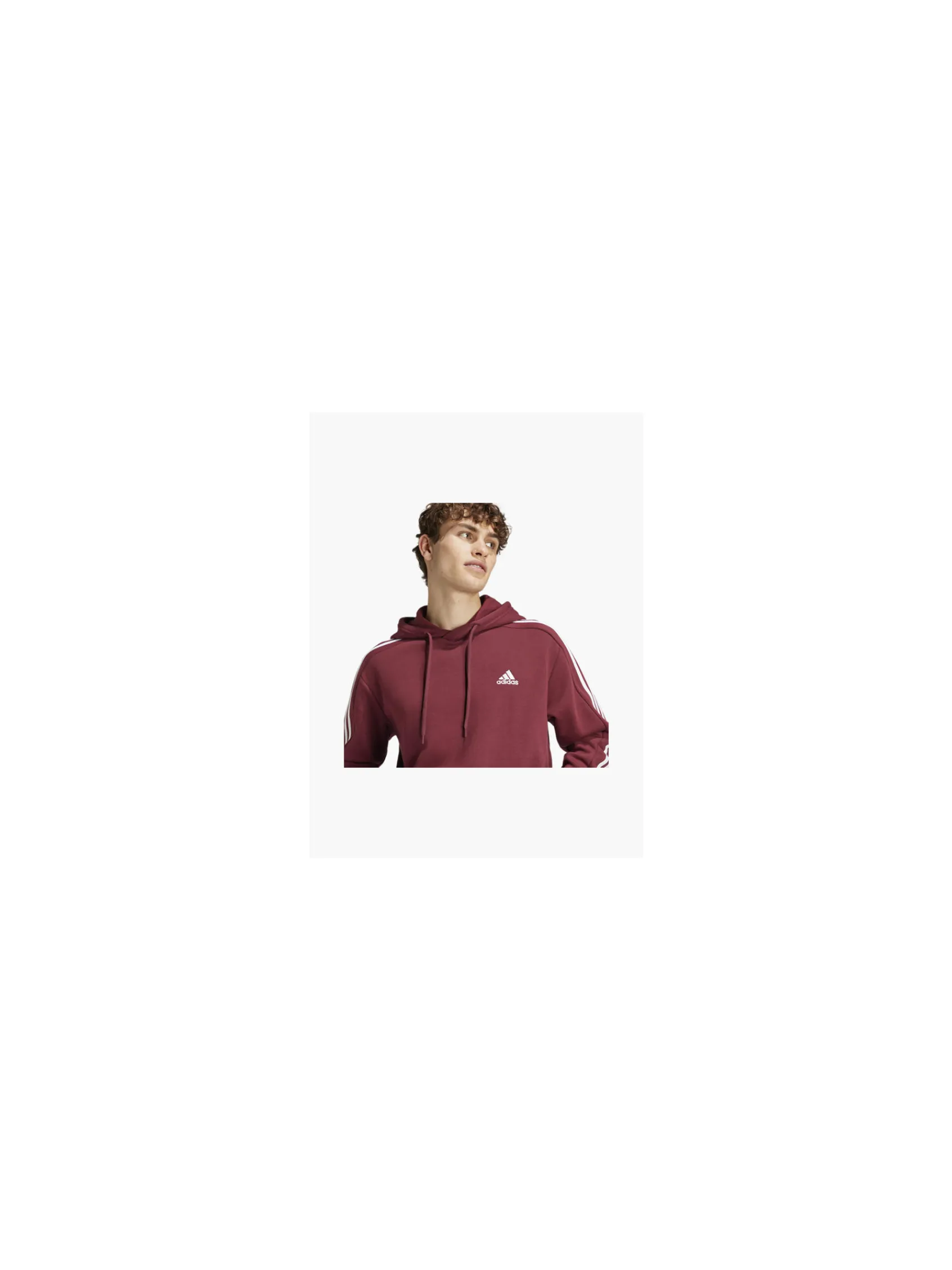 Herren adidas 3 Streifen Essentials Hoodie