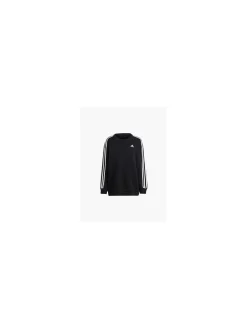 Damen adidas 3 Streifen Fleece Oversized Sweatshirt