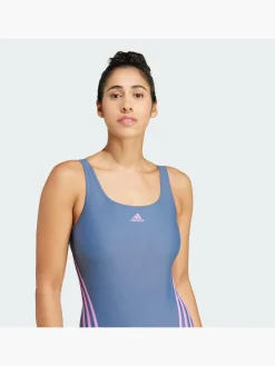 Damen adidas 3-Streifen Badeanzug