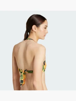 Damen adidas x FARM Neckholder Bikini-Set