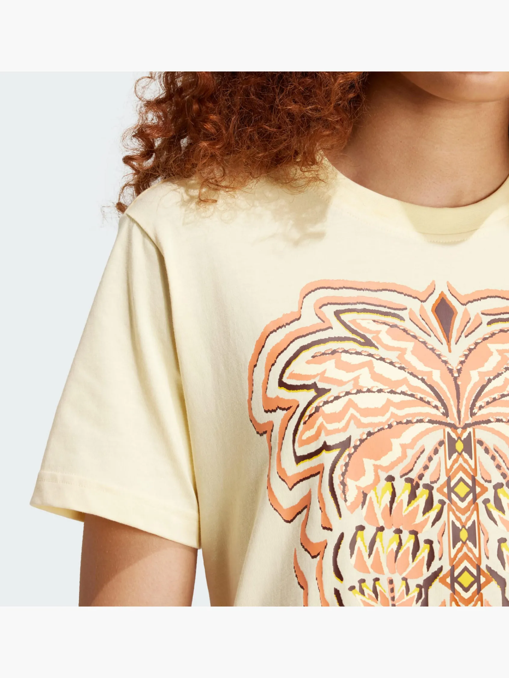 Damen adidas x FARM Rio Graphic T-Shirt