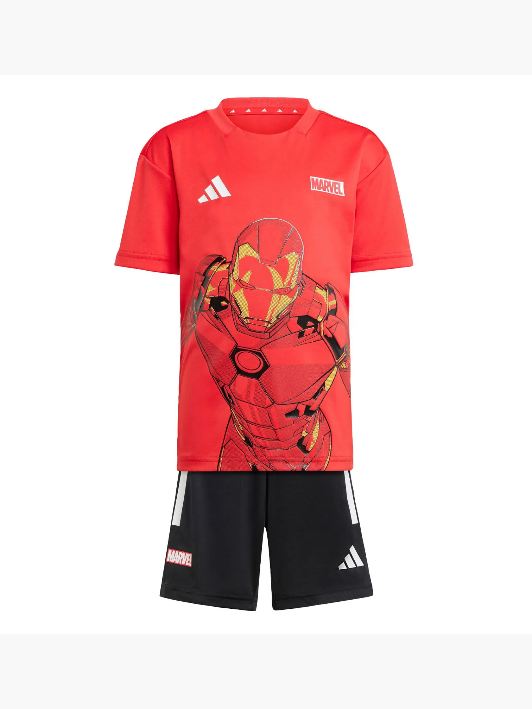 Kinder adidas x Marvel Iron Man Kids T-Shirt-Set