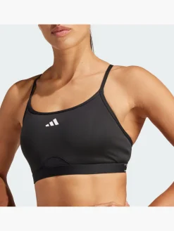Damen adidas Aeroreact Training 3-Streifen Sport-BH