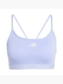Damen adidas Aeroreact Training 3-Streifen Sport-BH