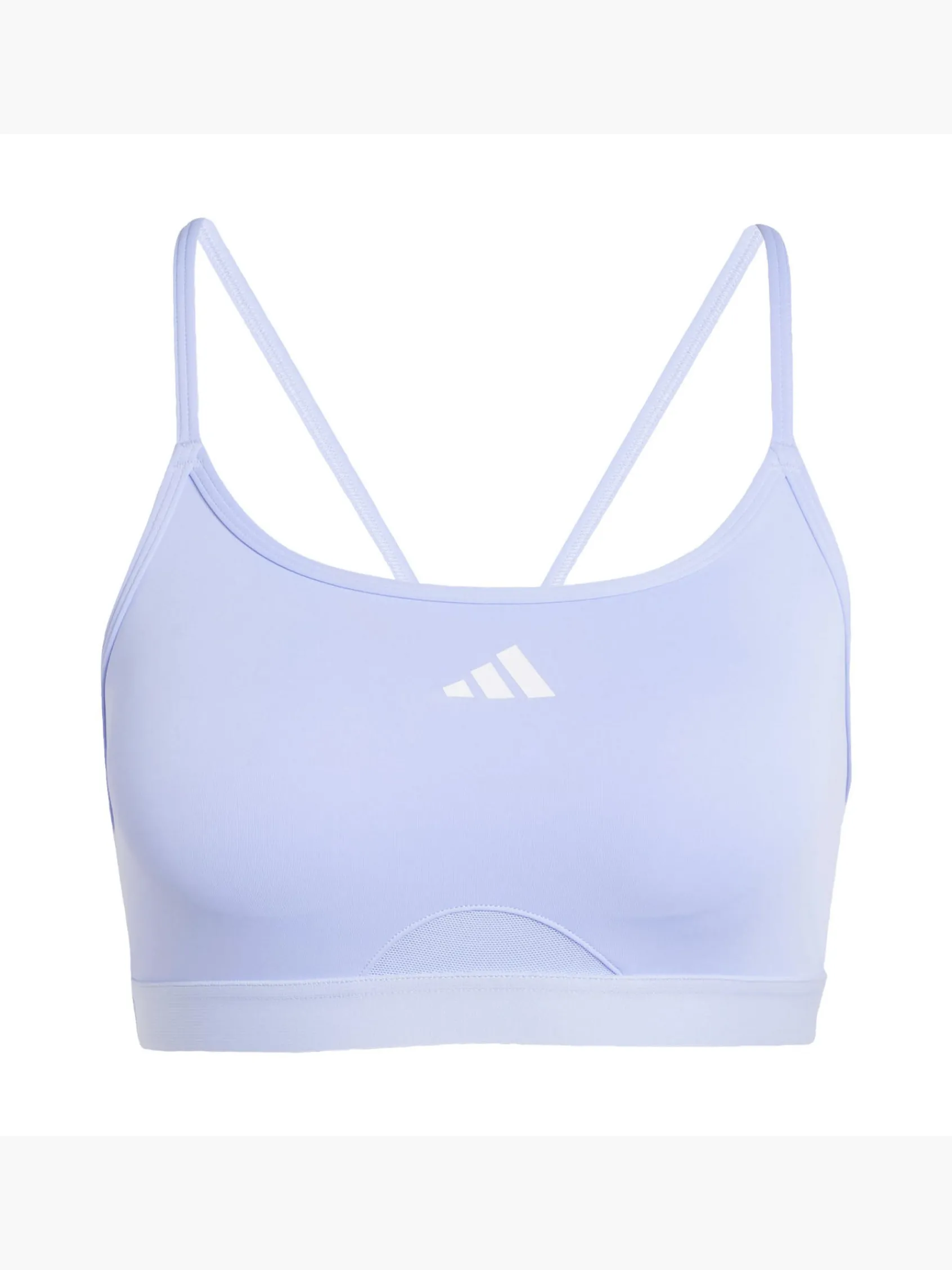 Damen adidas Aeroreact Training 3-Streifen Sport-BH