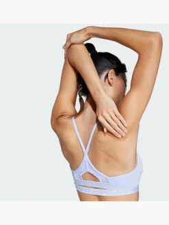 Damen adidas Aeroreact Training 3-Streifen Sport-BH