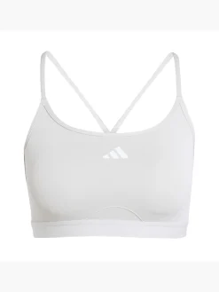 Damen adidas Aeroreact Training 3-Streifen Sport-BH