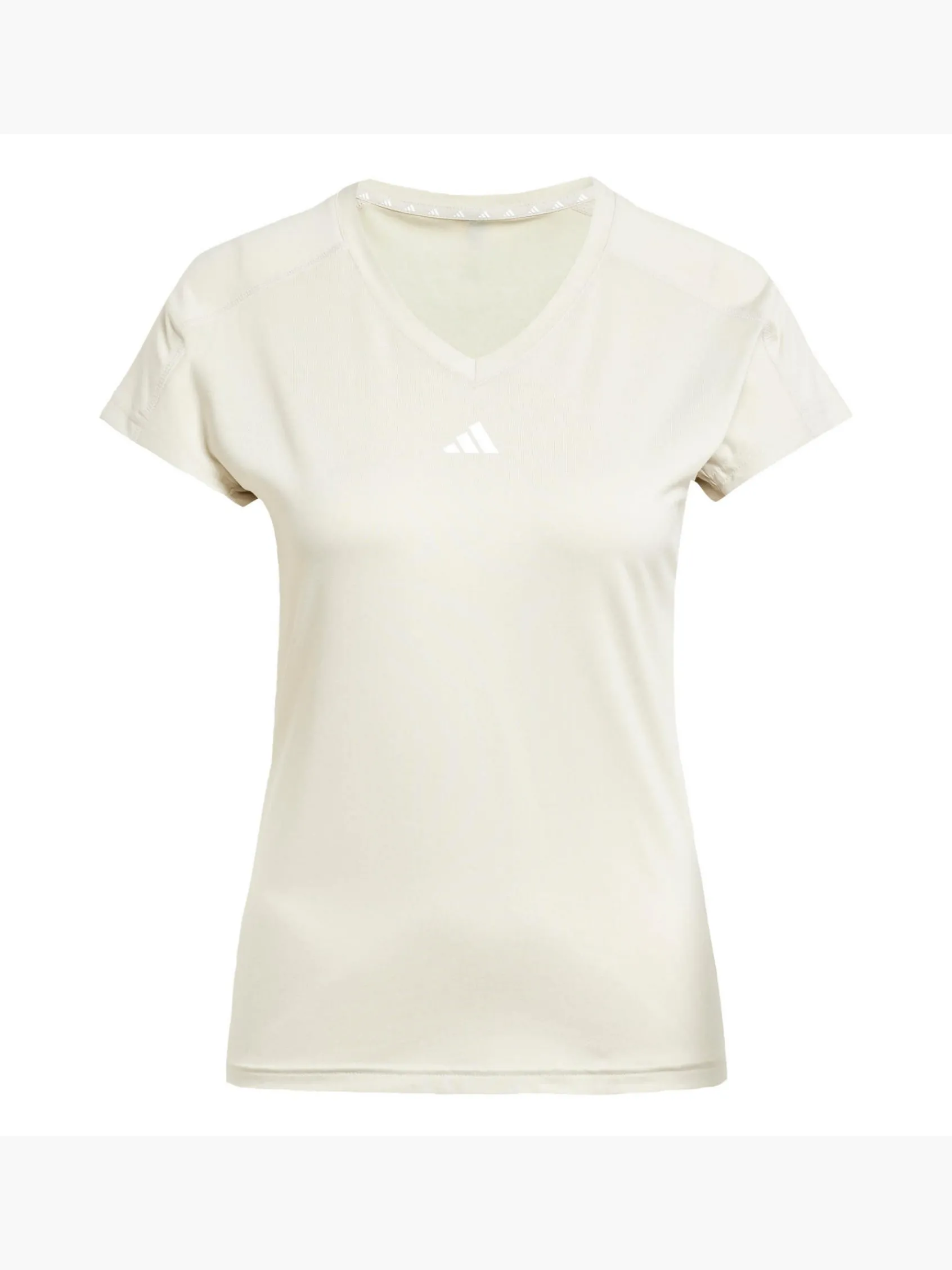 Damen adidas AEROREADY Train Essentials Minimal Branding V-Neck T-Shirt
