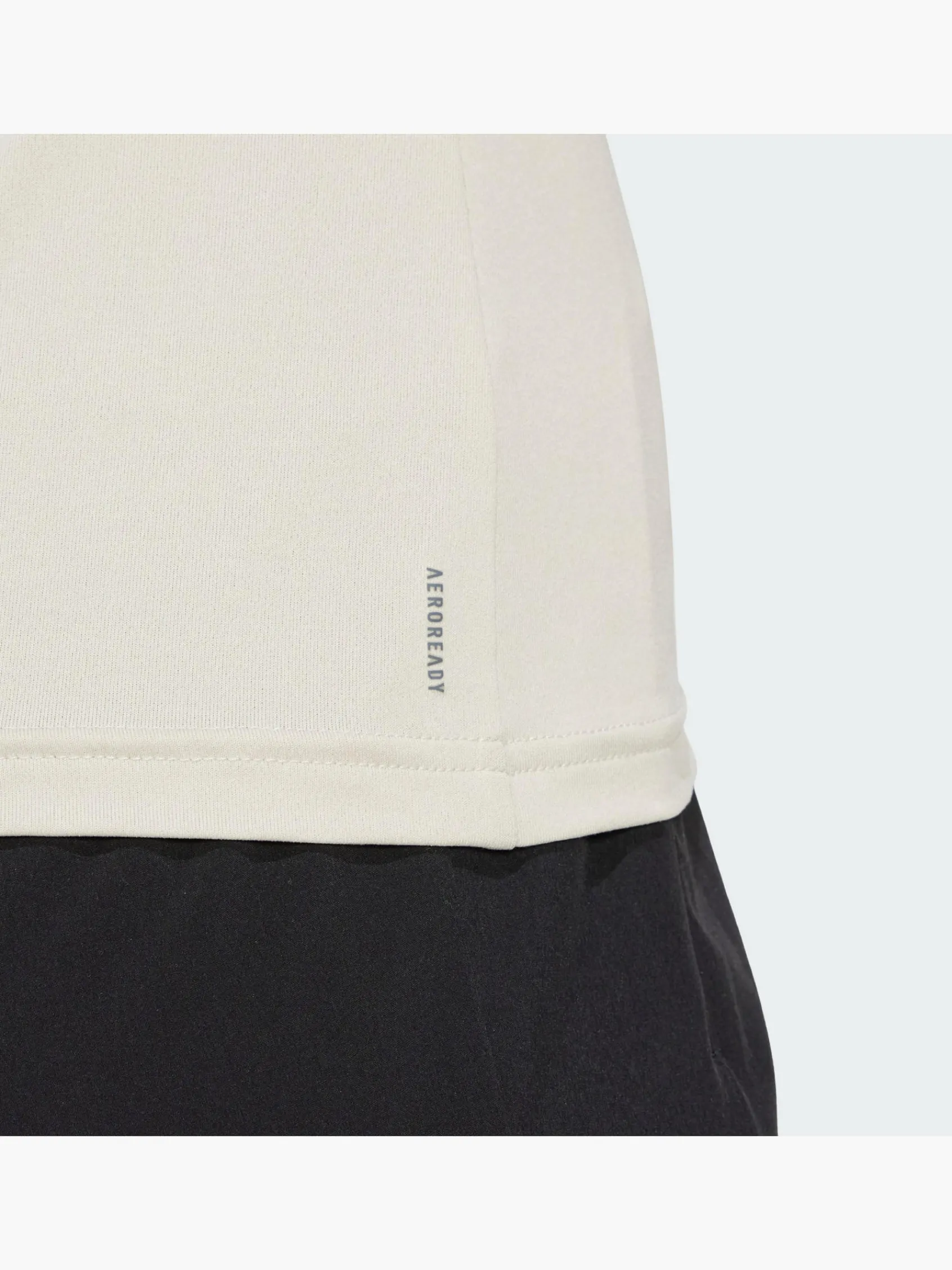 Damen adidas AEROREADY Train Essentials Minimal Branding V-Neck T-Shirt