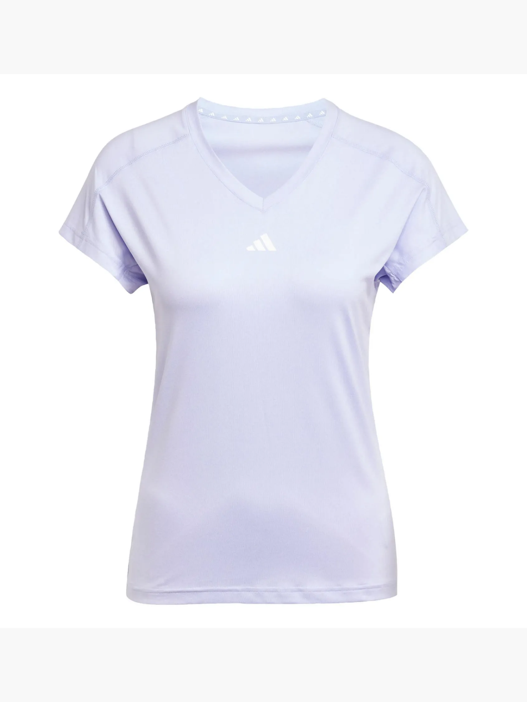 Damen adidas AEROREADY Train Essentials Minimal Branding V-Neck T-Shirt