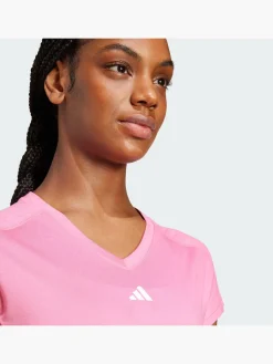 Damen adidas AEROREADY Train Essentials Minimal Branding V-Neck T-Shirt