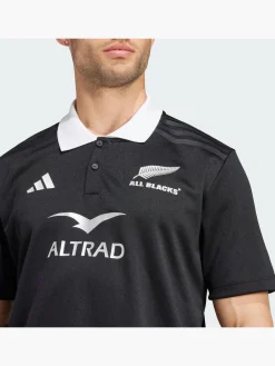 Herren adidas All Blacks Rugby AEROREADY Short Sleeve Trikot