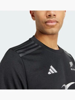 Herren adidas All Blacks Rugby AEROREADY Short Sleeve Trikot