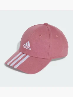 Herren adidas Baseball 3-Streifen Cotton Twill Baseball Kappe