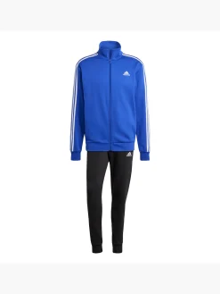 Herren adidas Basic 3-Streifen Trainingsanzug