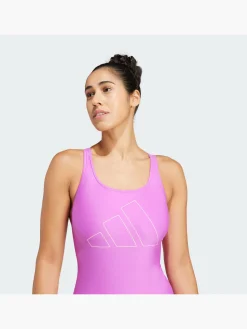 Damen adidas Big Bars Badeanzug