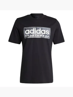 Herren adidas Camo Linear Graphic T-Shirt