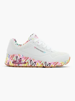Damen Skechers Chunky Sneaker UNO-LOVING LOVE