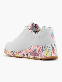 Damen Skechers Chunky Sneaker UNO-LOVING LOVE