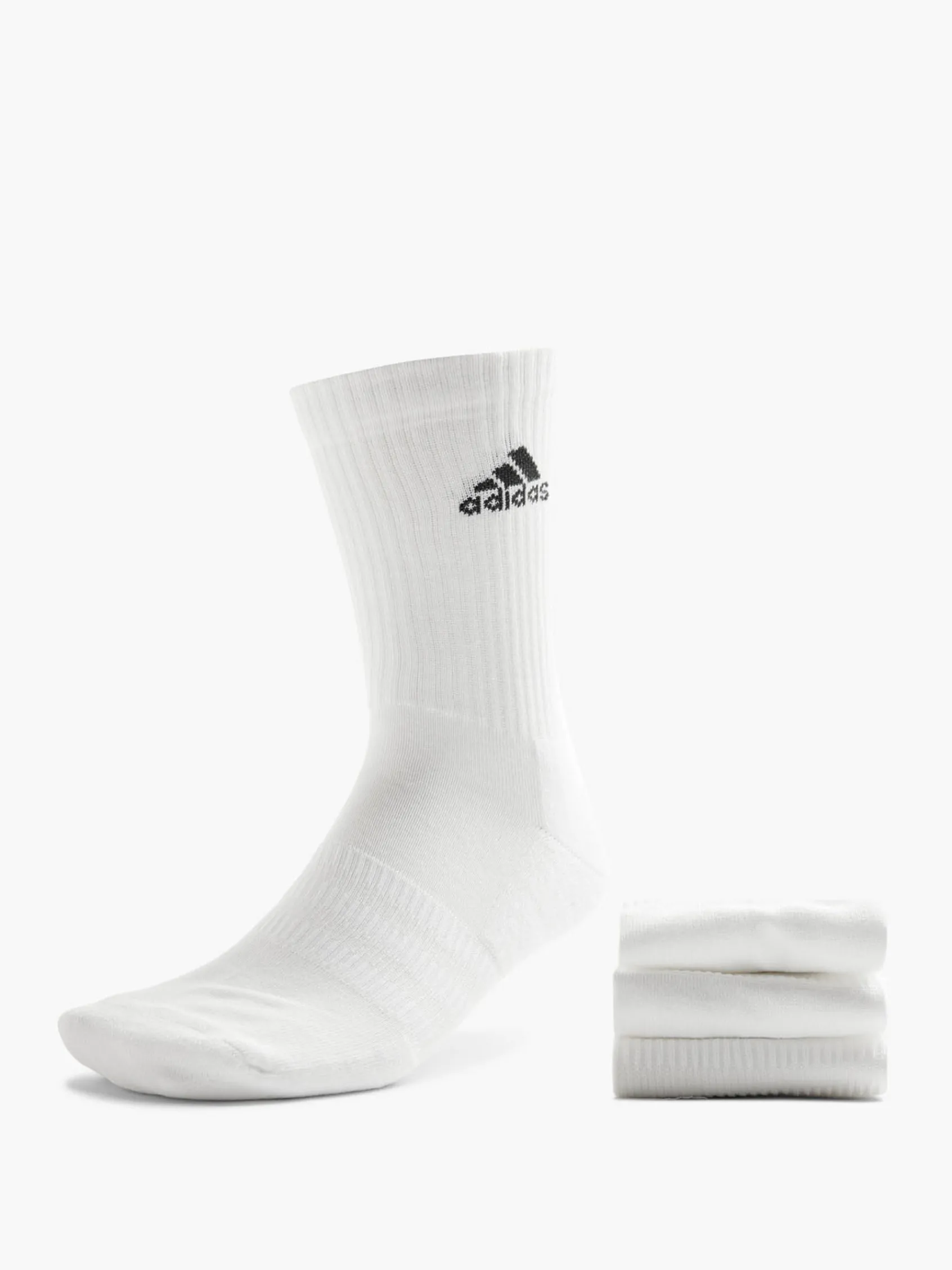 Damen adidas Classics 3er Pack Crew Socken