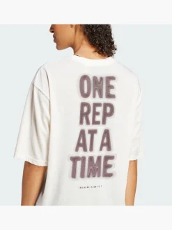 Damen adidas Climacool One Rep at a Time Training Graphic T-Shirt