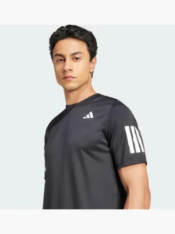 Herren adidas Club Tennis Climacool 3-Streifen T-Shirt