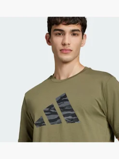 Herren adidas Codes Camo Graphic T-Shirt