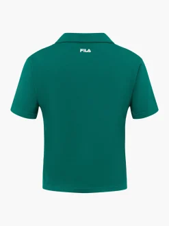 Damen FILA Crop Poloshirt