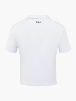 Damen FILA Crop Poloshirt