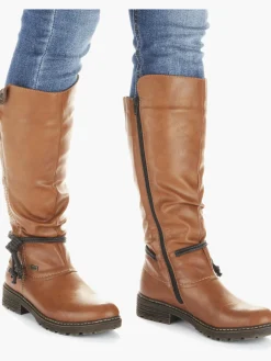Damen Rieker Damen Hochschaftstiefel