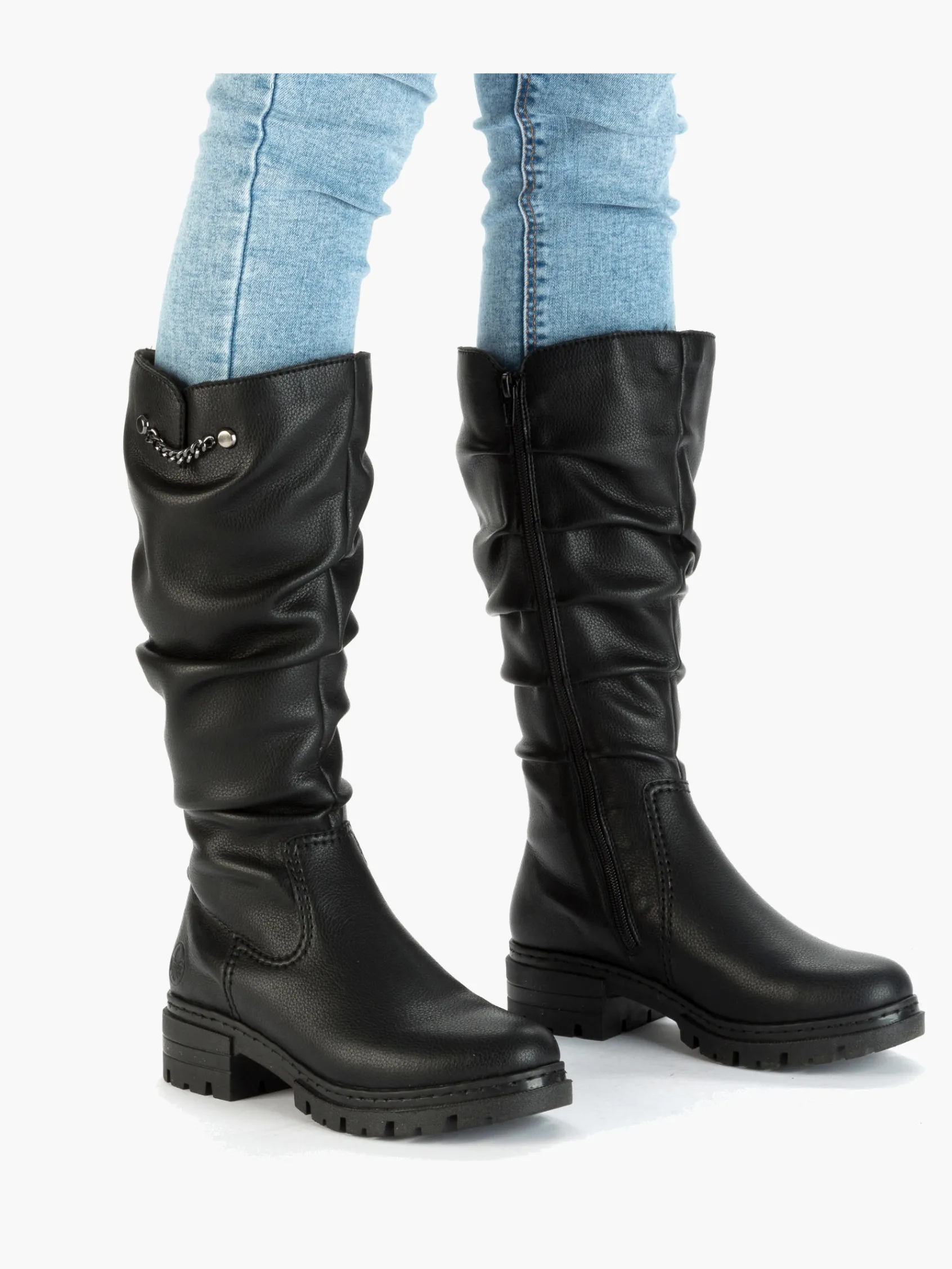 Damen Rieker Damen Hochschaftstiefel