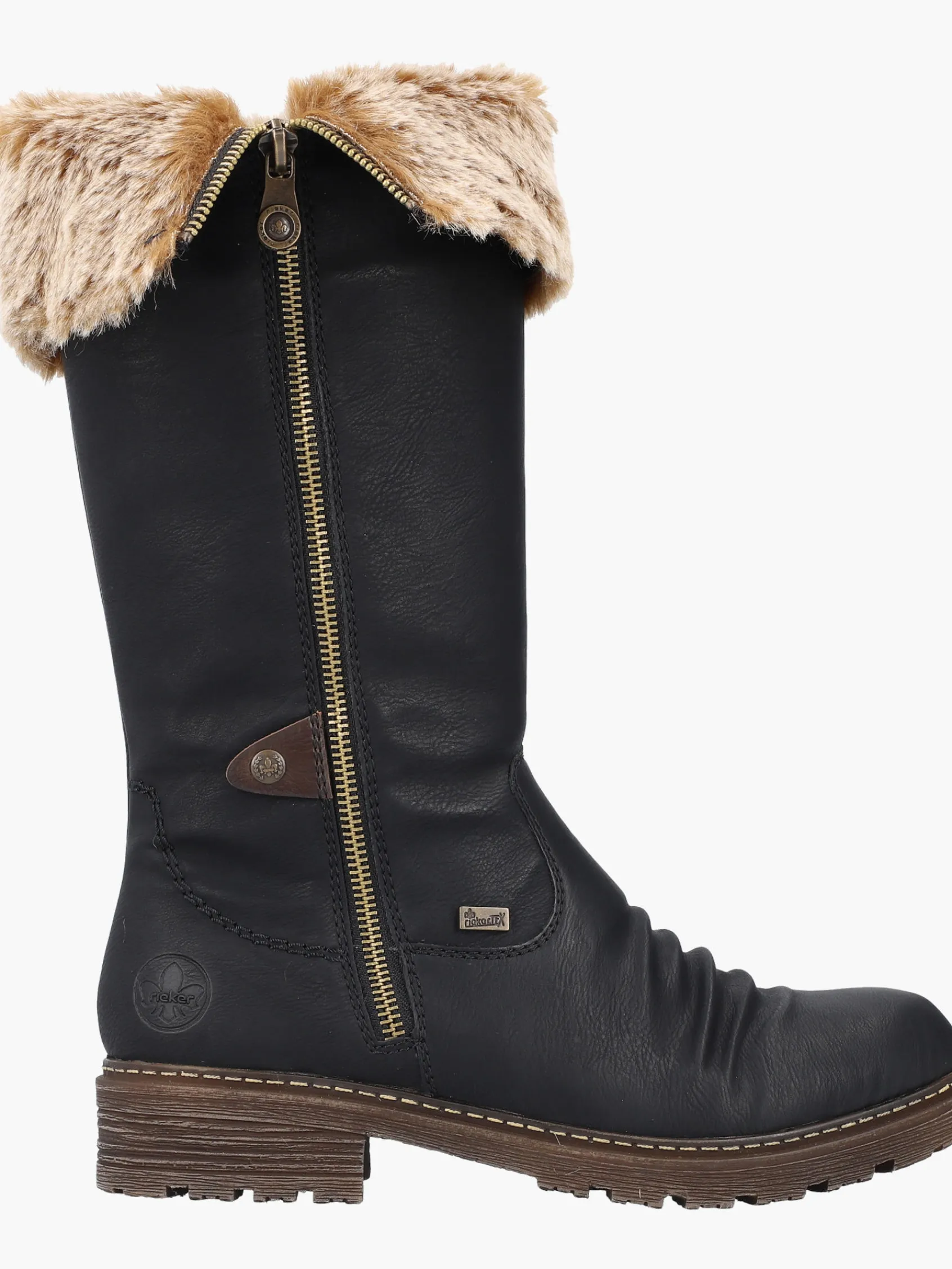Damen Rieker Damen Hochschaftstiefel