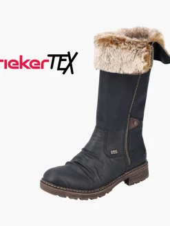 Damen Rieker Damen Hochschaftstiefel