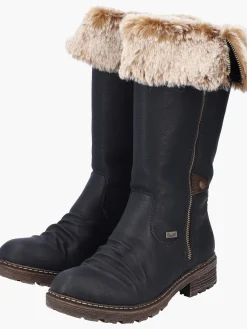 Damen Rieker Damen Hochschaftstiefel