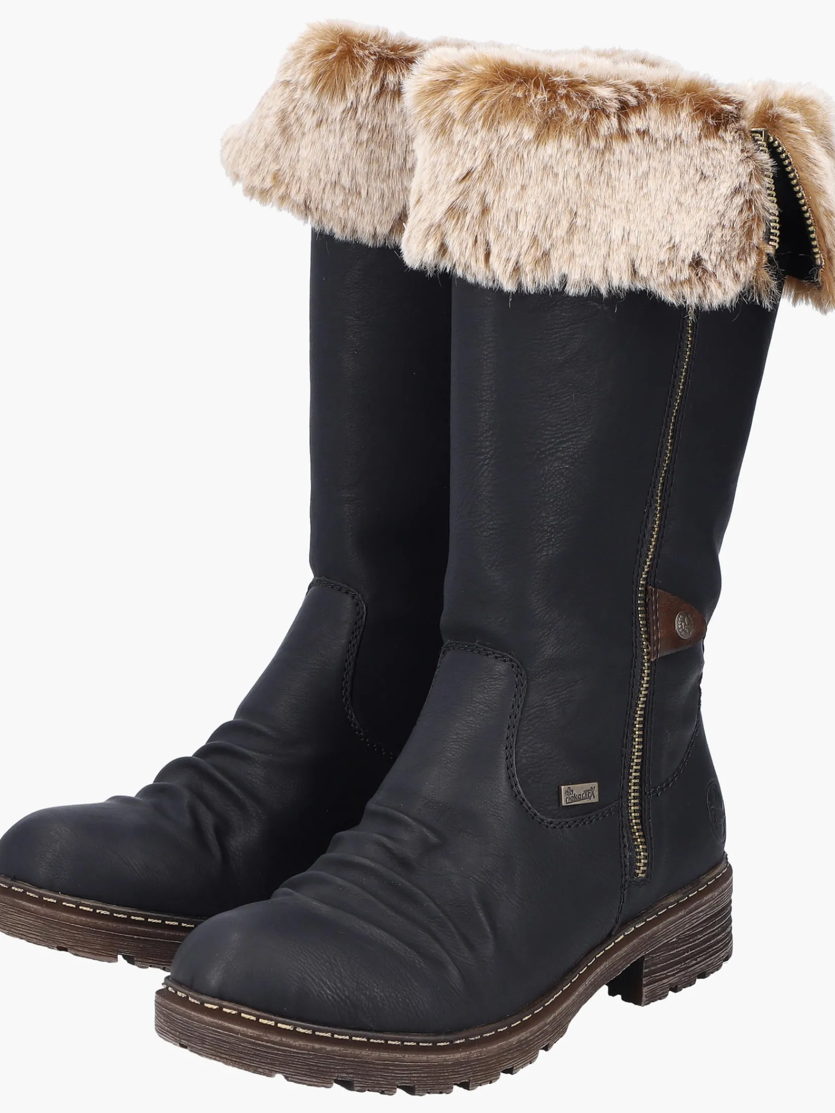 Damen Rieker Damen Hochschaftstiefel