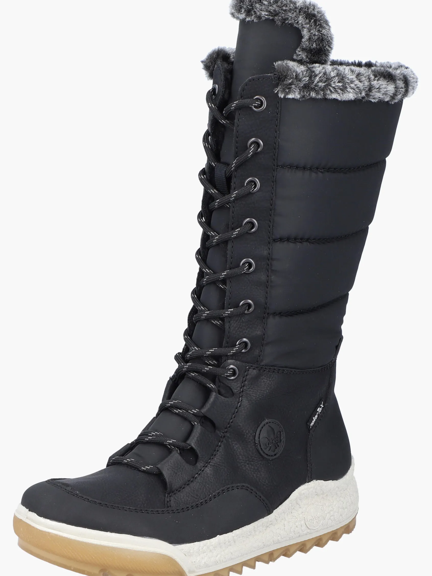 Damen Rieker Damen Hochschaftstiefel