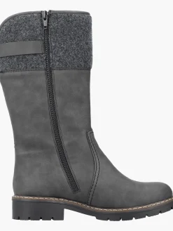 Damen Rieker Damen Hochschaftstiefel