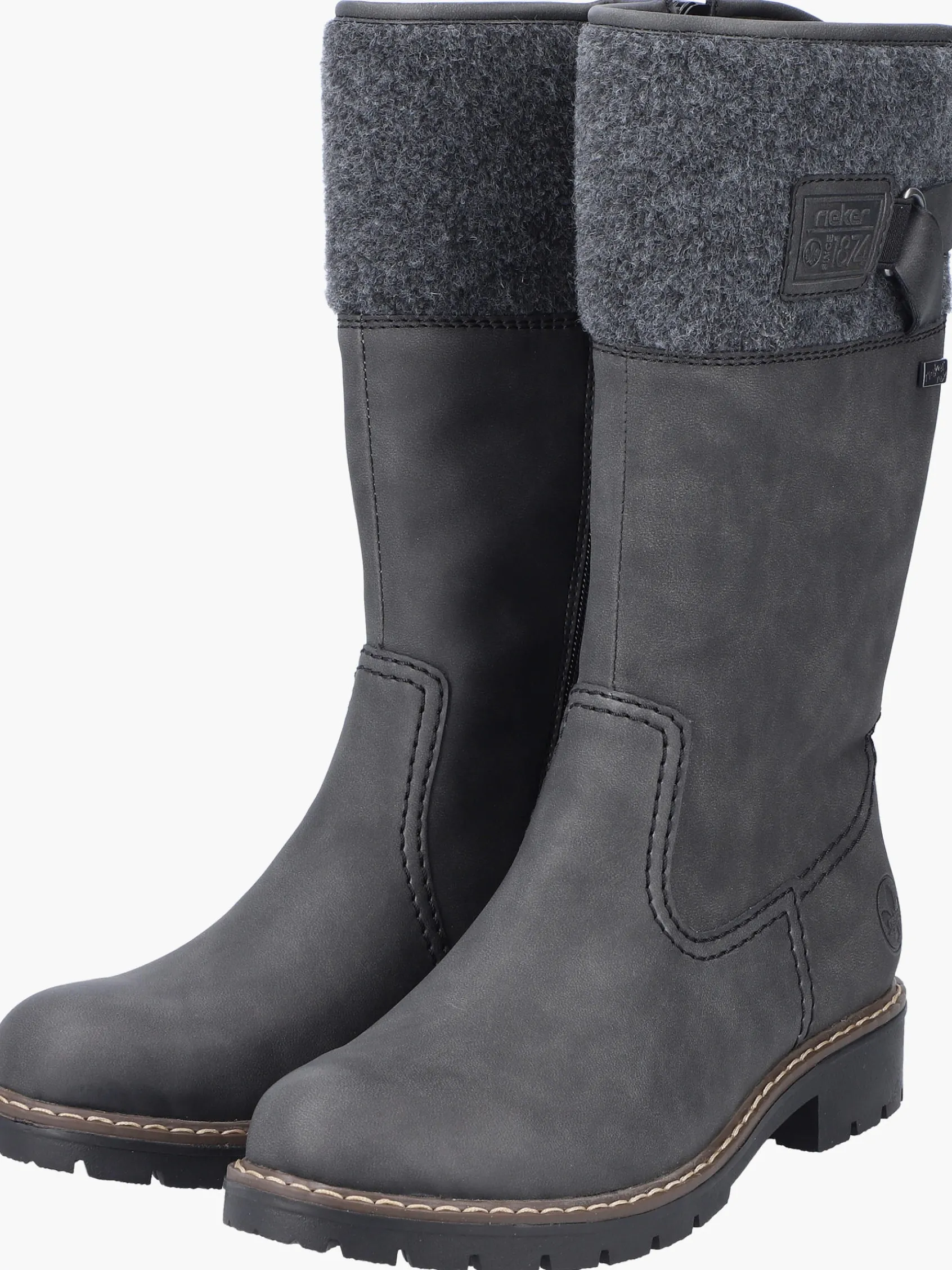 Damen Rieker Damen Hochschaftstiefel