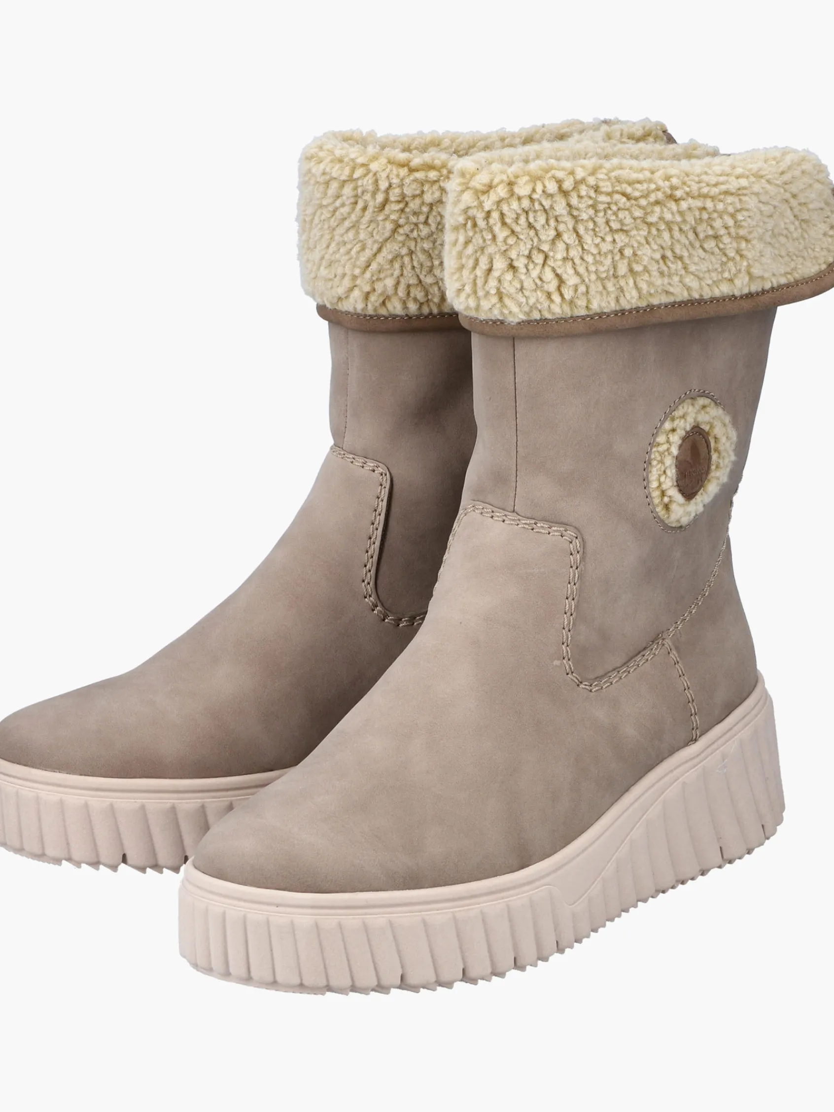 Damen Rieker Damen Hochschaftstiefel