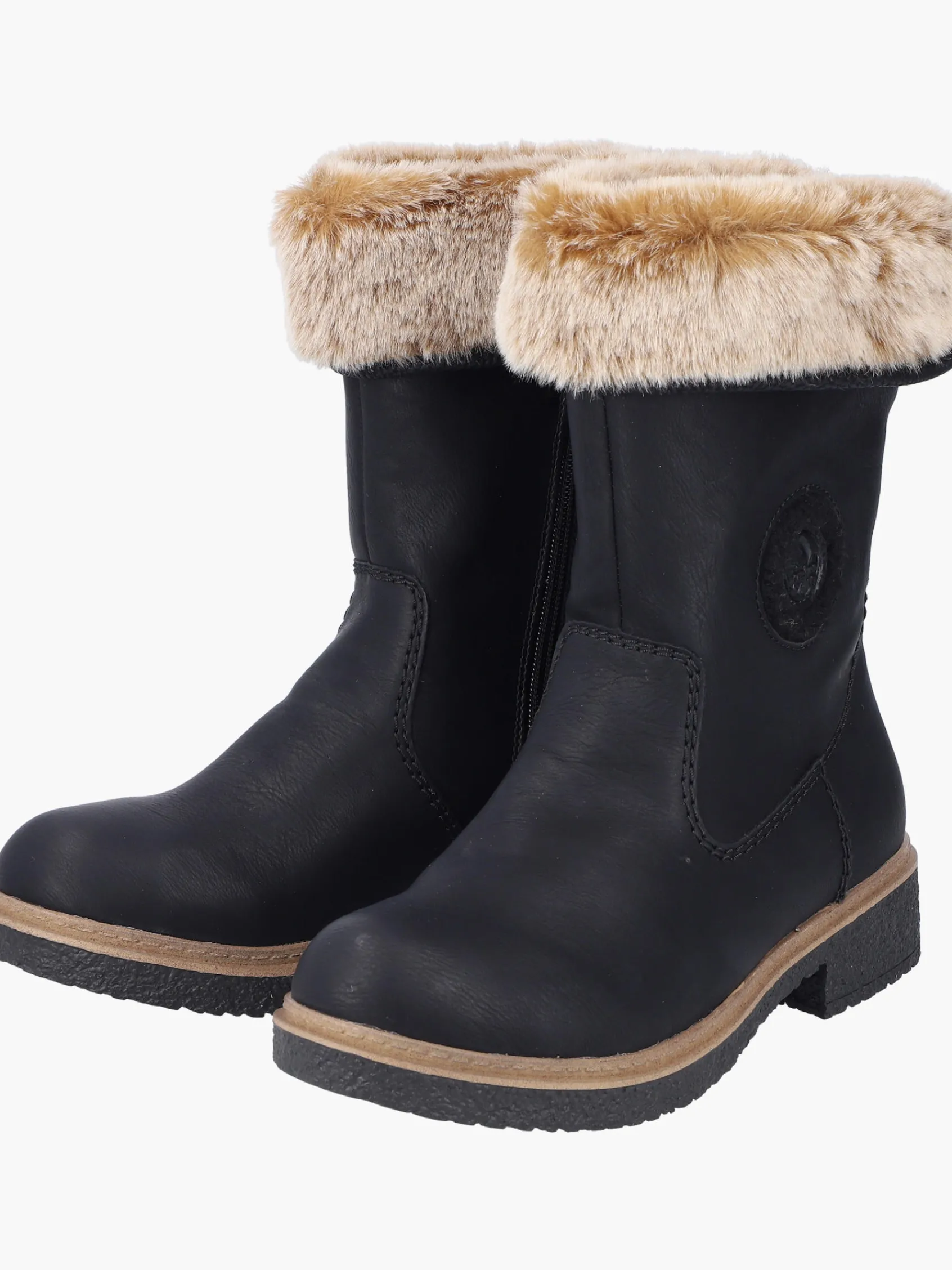 Damen Rieker Damen Hochschaftstiefel