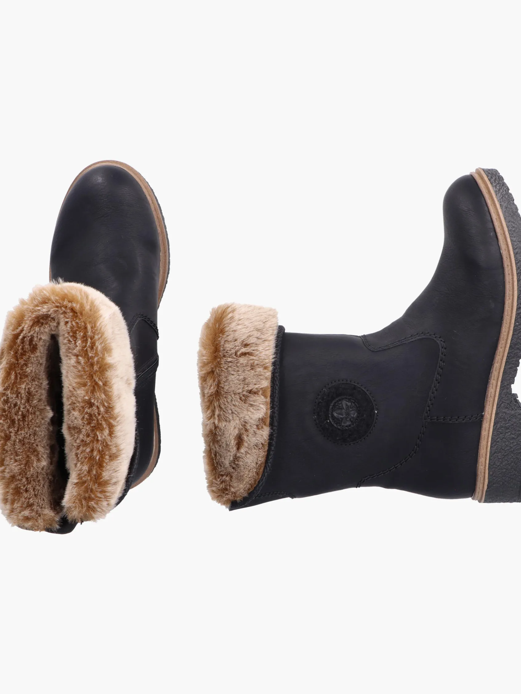 Damen Rieker Damen Hochschaftstiefel