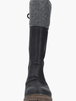 Damen Rieker Damen Hochschaftstiefel