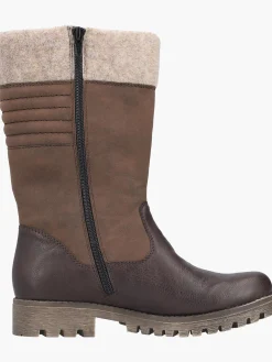 Damen Rieker Damen Hochschaftstiefel