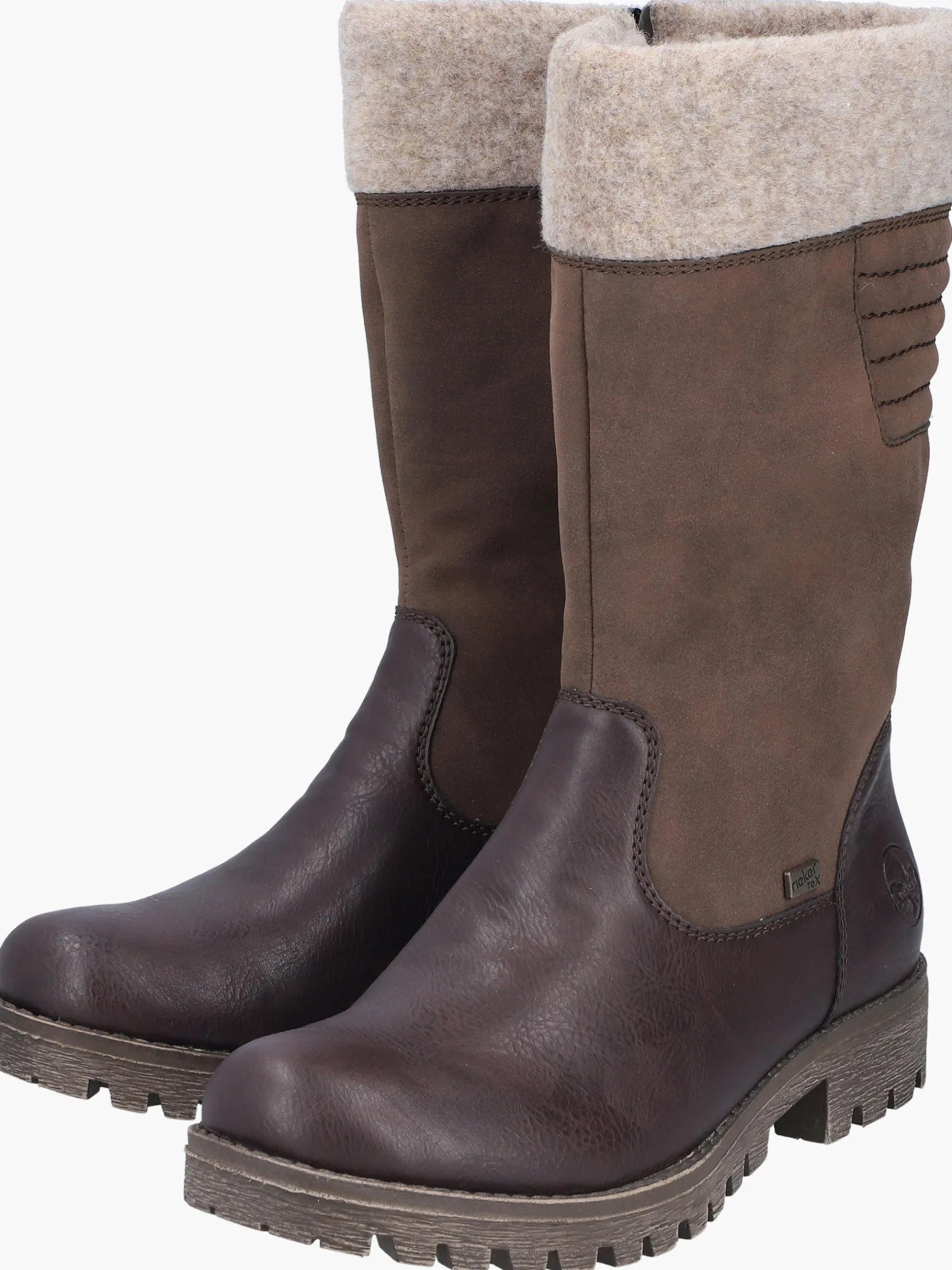 Damen Rieker Damen Hochschaftstiefel