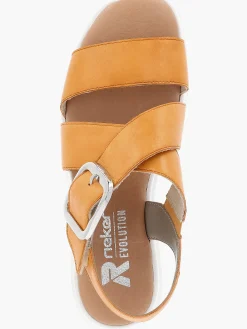 Damen Rieker Damen Keilsandaletten